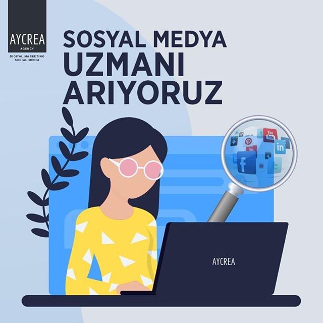Sosyal Medya Uzmanı İlanları Aycrea Agency