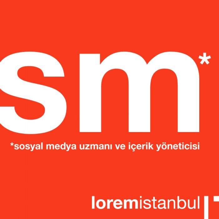 Loremİstanbul Sosyal Medya Uzmanı/ İçerik Yöneticisi Arıyor Sosyal Medya Uzmanı/ İçerik Yöneticisi İş İlanları