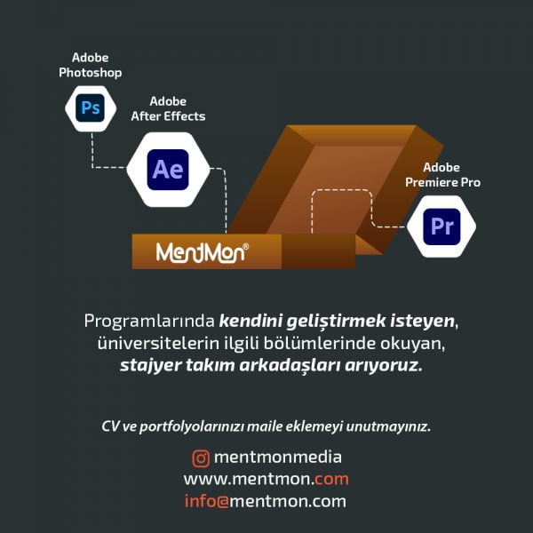 Mentmon Stajyer Arıyor Stajyer İş İlanları