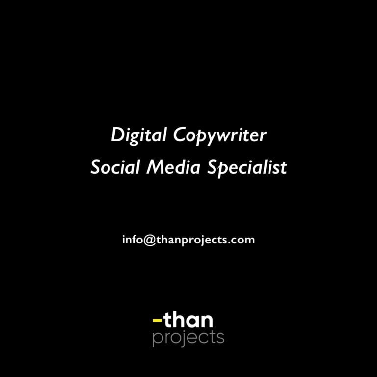 Than Projects, Digital Copywriter ve Social Media Specialist Arıyor Digital Copywriter ve Social Media Specialist İş İlanları