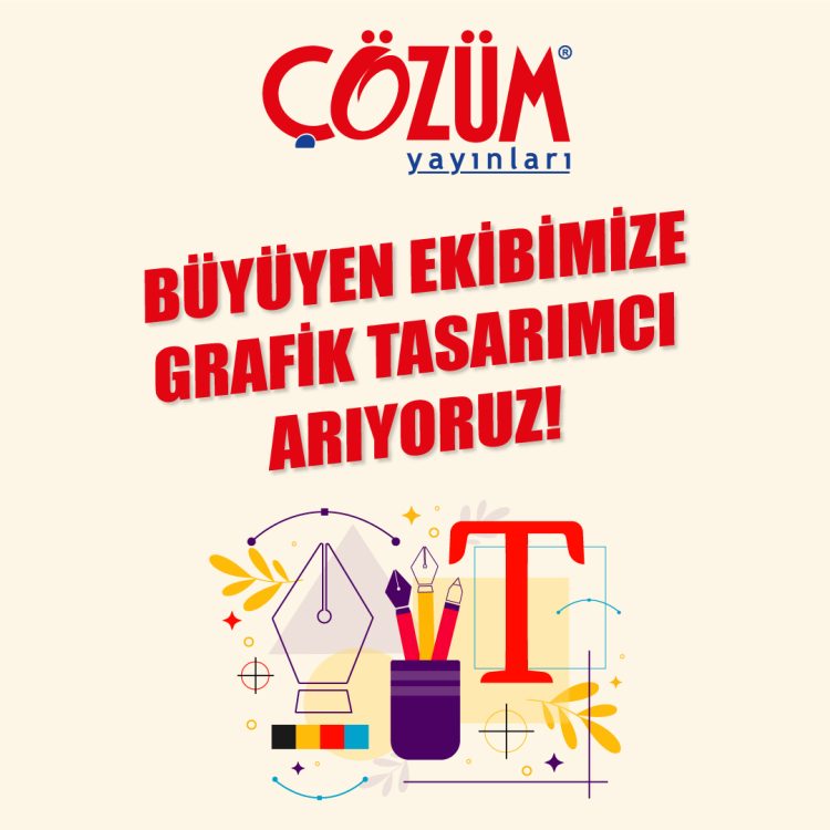 Grafik Tasarımcı ankara Grafik Tasarımcı - Çözüm Yayınları