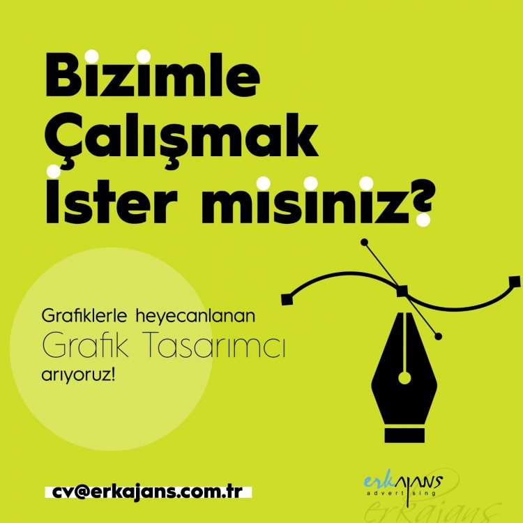 Grafik Tasarımcı - Erk Ajans