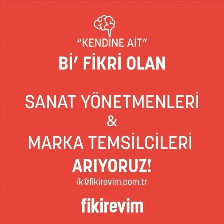 Sanat Yönetmeni ve Marka Temsilcisi ilanları Sanat Yönetmeni ve Marka Temsilcisi arayanlar