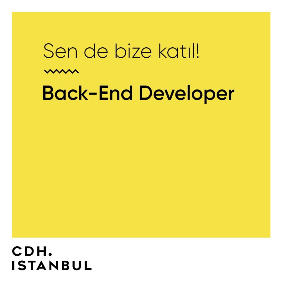 Back-End Developer İş İlanları Back-End Developer Arayanlar