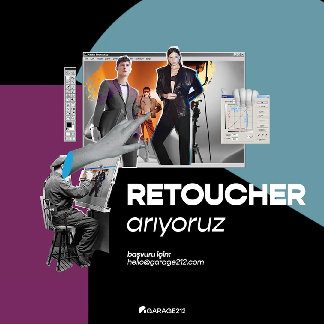 Retoucher Aranıyor - Garage212 Retoucher Aranıyor - Garage212