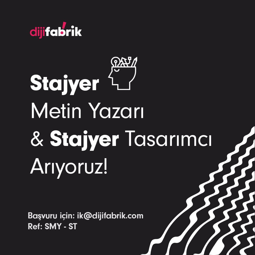 Stajyer Metin Yazarı İş İlanları Stajyer Metin Yazarı arayanlar