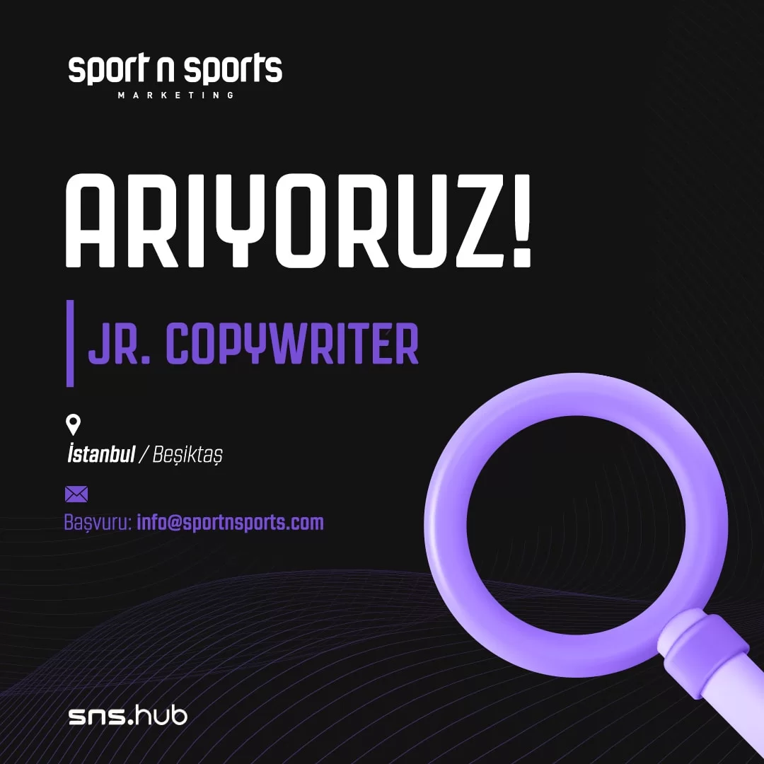 Jr. Copywriter iş ilanları Jr. Copywriter arayanlar Sport n Sports