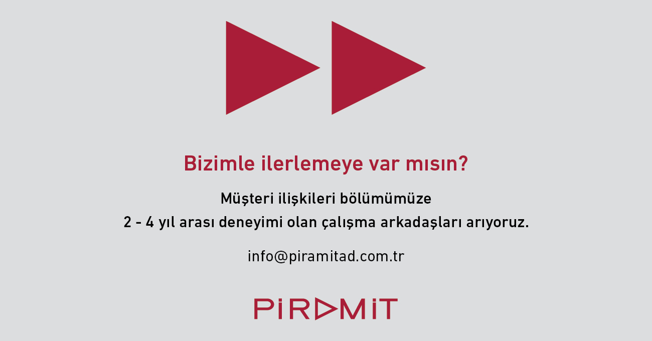 Müşteri Temsilcisi aranıyor Müşteri Temsilcisi iş ilanları Piramit Tasarım Reklam