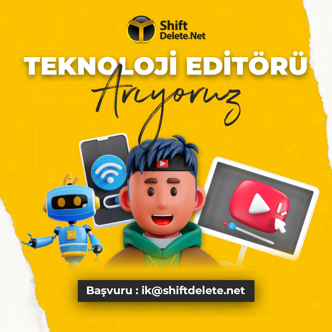 Teknoloji Editörü / Ekran Yüzü aranıyor Teknoloji Editörü / Ekran Yüzü iş ilanları ShiftDelete