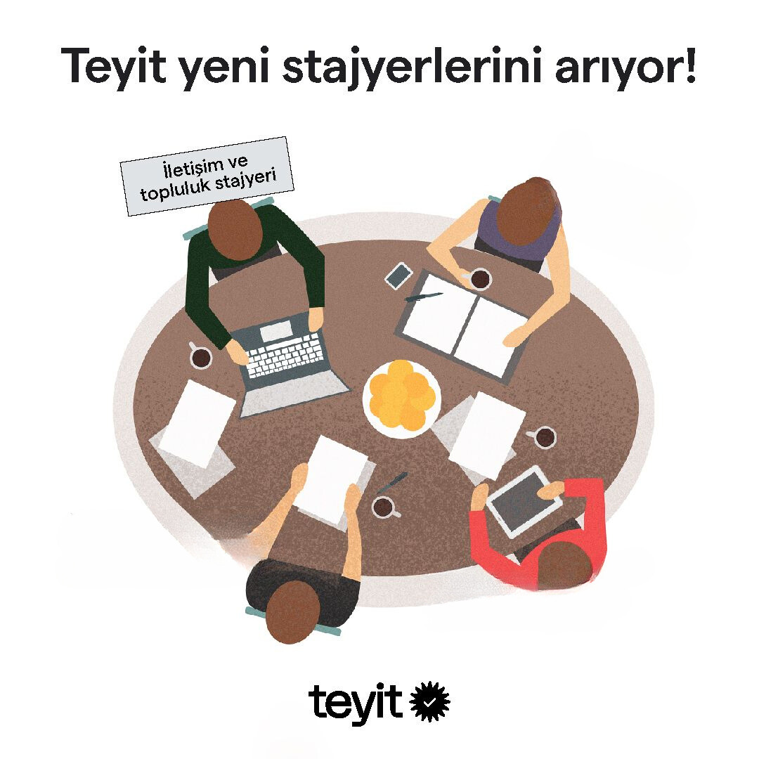 İletişim ve Topluluk Stajyeri arayanlar Teyit İletişim ve Topluluk Stajyeri iş ilanları Teyit