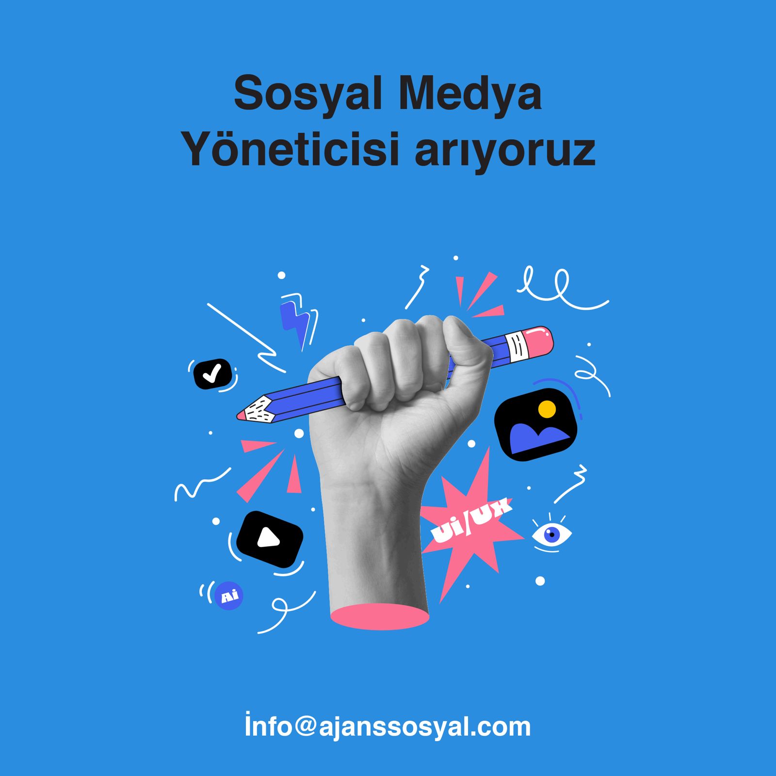 Sosyal Medya Uzmanı arayanlar Ajans Sosyal Sosyal Medya Uzmanı iş ilanları Ajans Sosyal