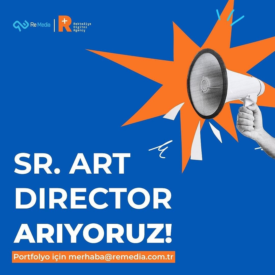 Senior Art Director arayanlar Re Media Senior Art Director iş ilanları Re Media