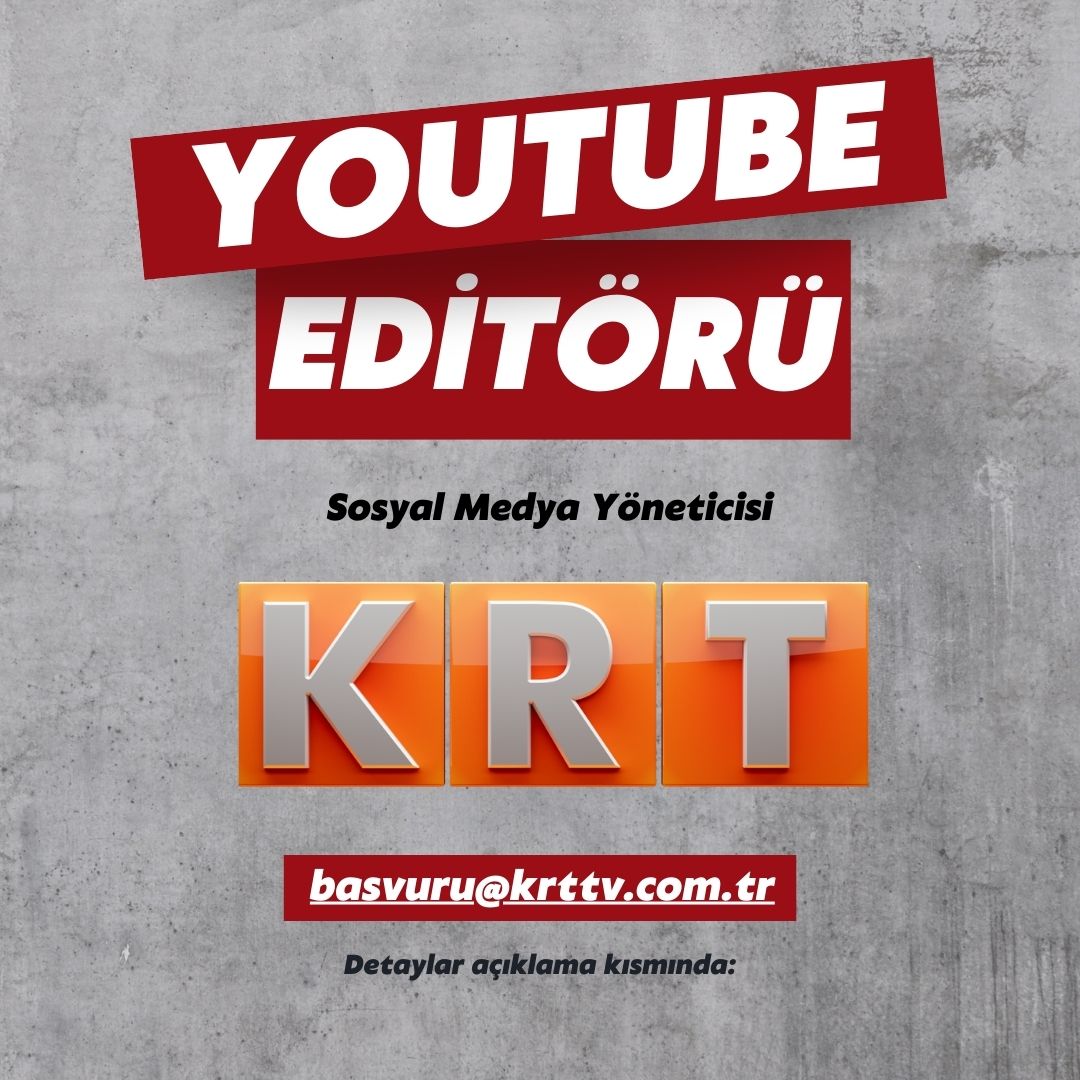 Sosyal Medya / Youtube Editörü arayanlar - KRT TV Sosyal Medya / Youtube Editörü iş ilanları KRT TV