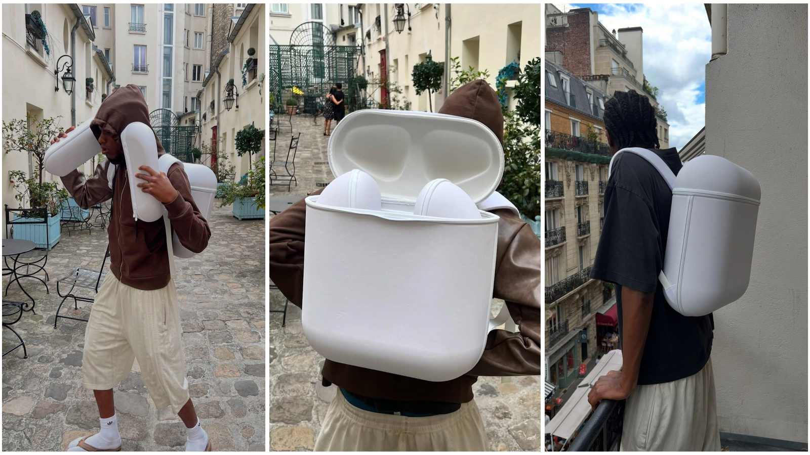 AirPods Tasarımlı Sırt Çantası