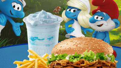 Burger King Şirinler Menüsü