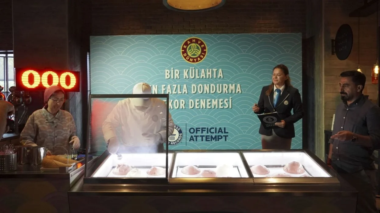 Kahve Dünyası Guinness rekoru