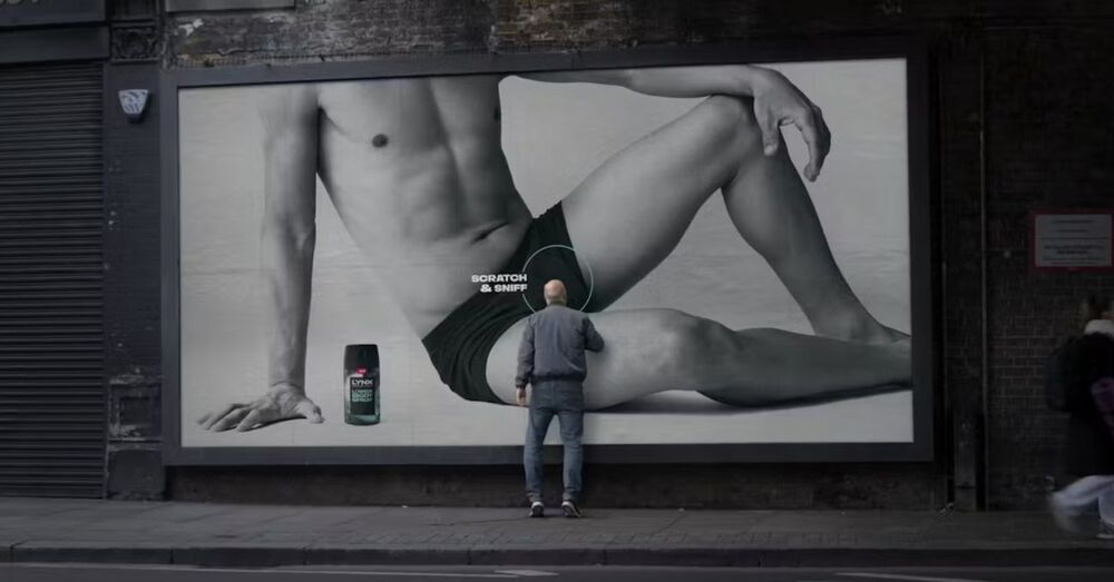Lynx açık hava reklamı
