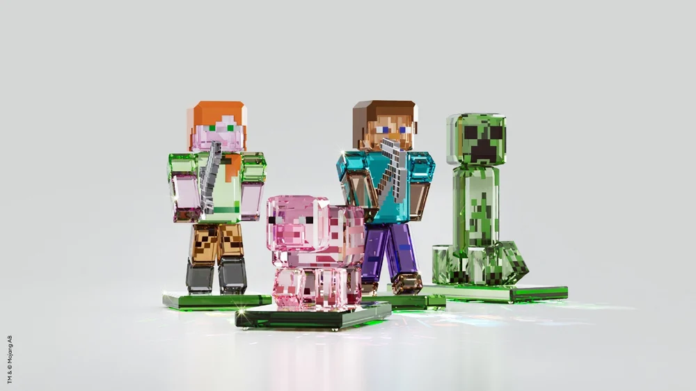 Swarovski Minecraft Koleksiyonu