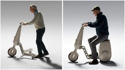 Yaşlılar İçin Otonom Robot Scooter