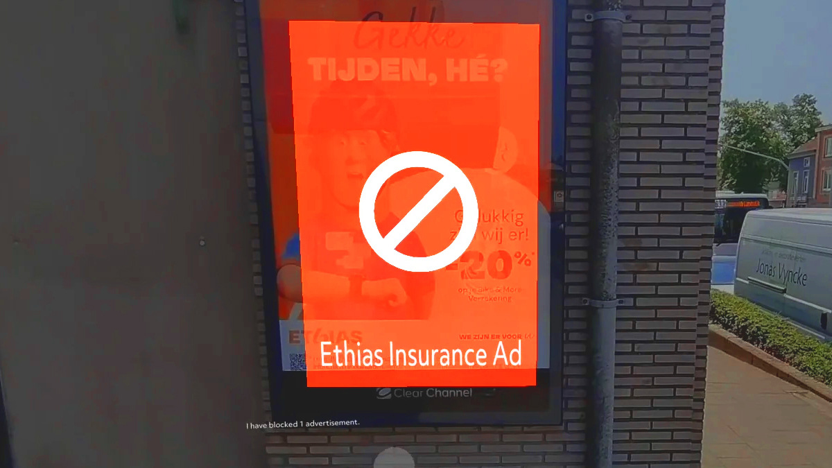 Reklam Engelleyen Akıllı Gözlük