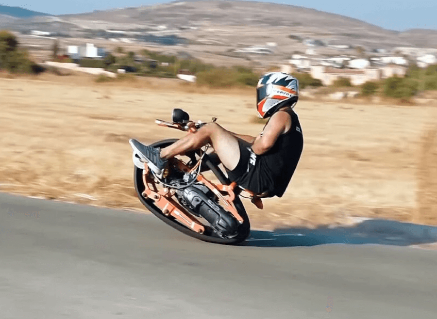 Tek Paletli Motosiklet