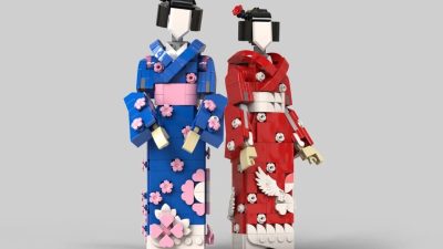 LEGO kimonolar