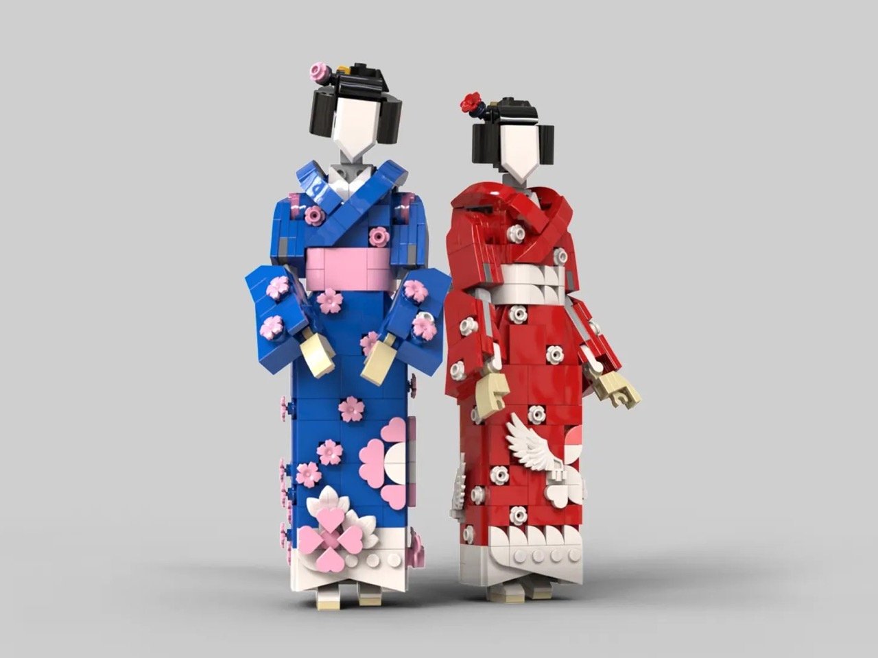 LEGO kimonolar