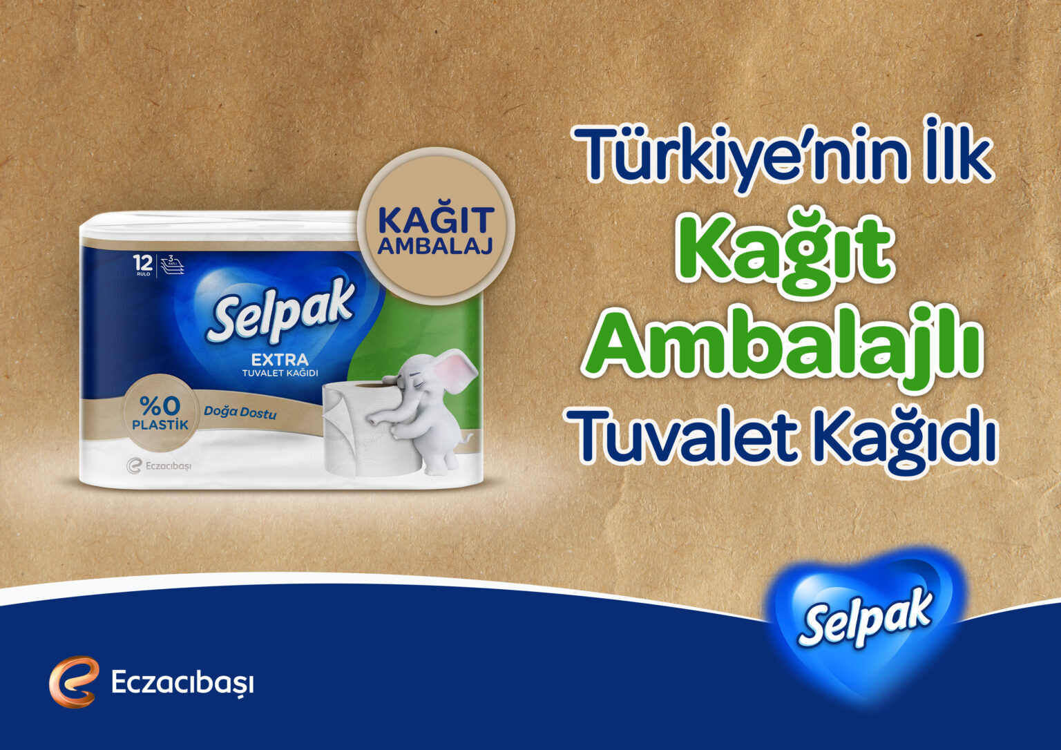 Selpak Kağıt Ambalajlı Tuvalet Kağıdı