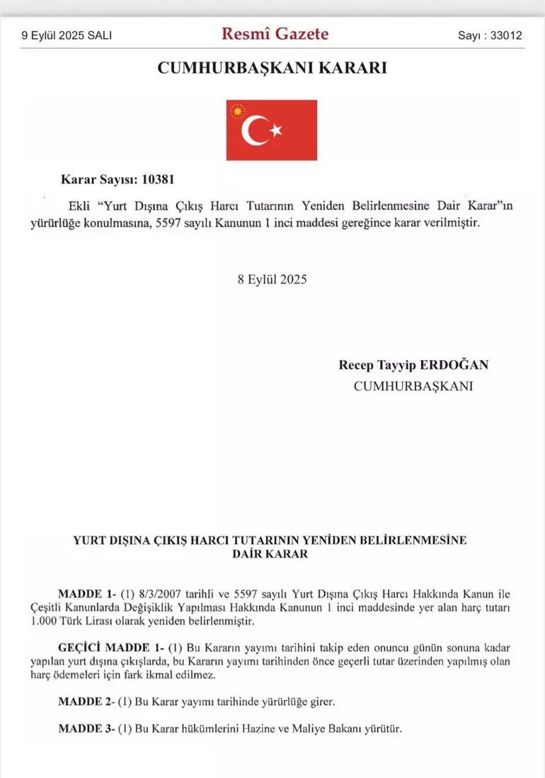 Yurt disi cikis harci 1000