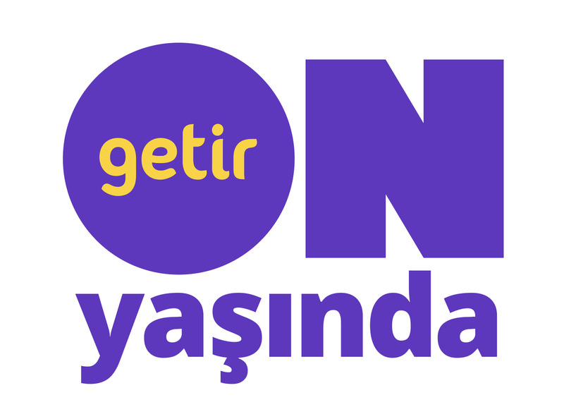 Getir 10. Yıl Reklam Filmi: Şehir Hayatını Dönüştüren 10 Yıllık Yolculuk 2 Getir 10.Yas Logo