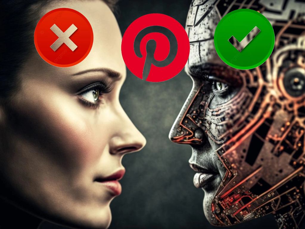 Pinterest Yapay Zekâ Görsel Filtresi