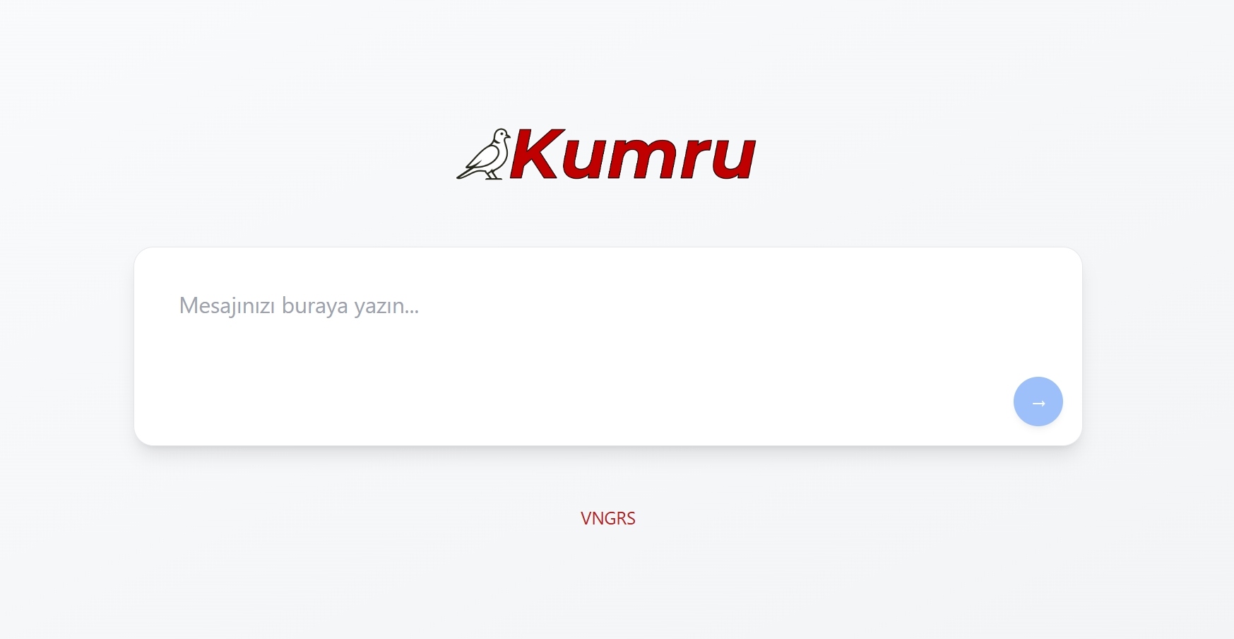 VNGRS Kumru Türkçe Yapay Zekâ
