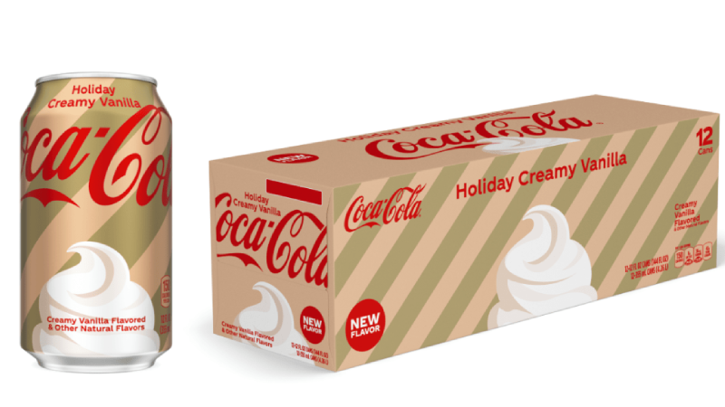 Coca-Cola Holiday Creamy Vanilla
