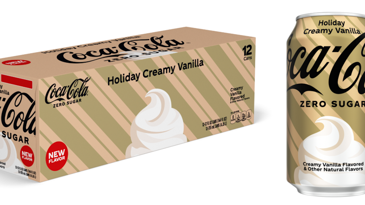 Coca-Cola Holiday Creamy Vanilla 