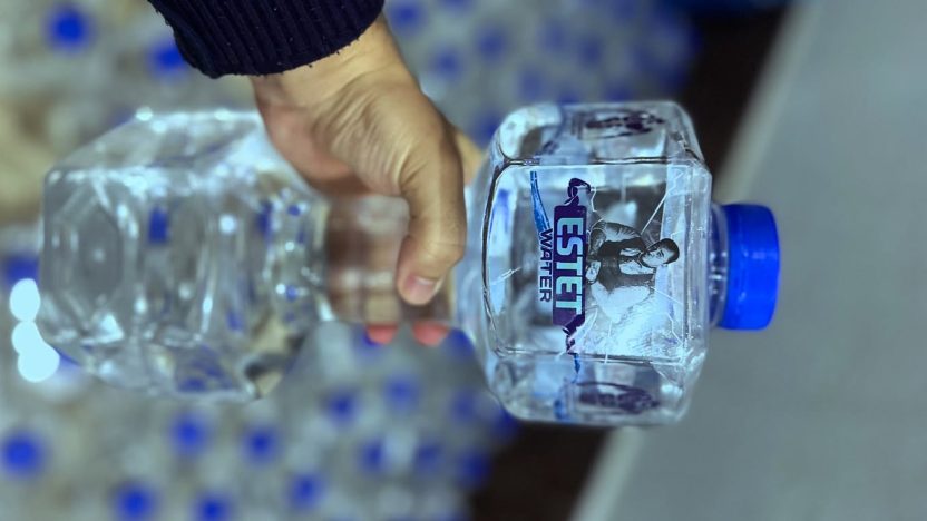 Dambıl Şeklinde Su Şişesi