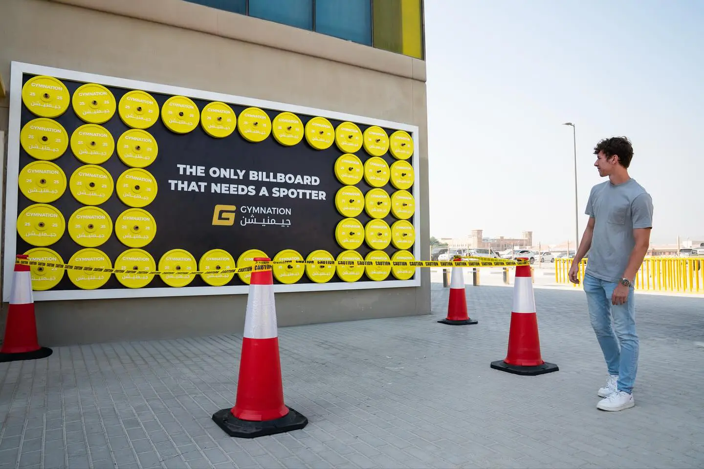 GymNation Dubai, 1 Tonluk Billboard ile Reklamda Ağırlığını Koydu 4 GymNation Dubai 6