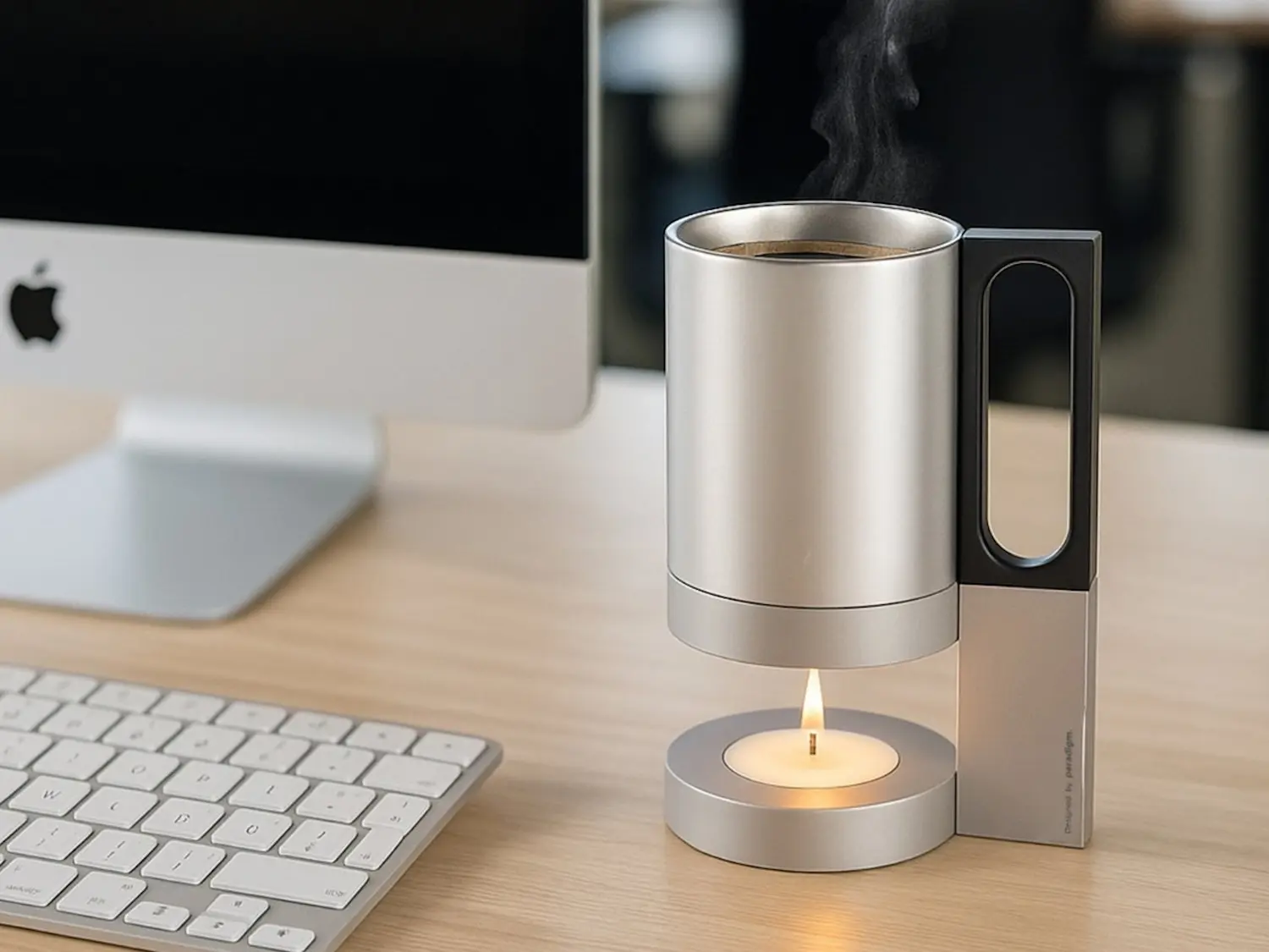 Mumla çalışan ısıtıcı