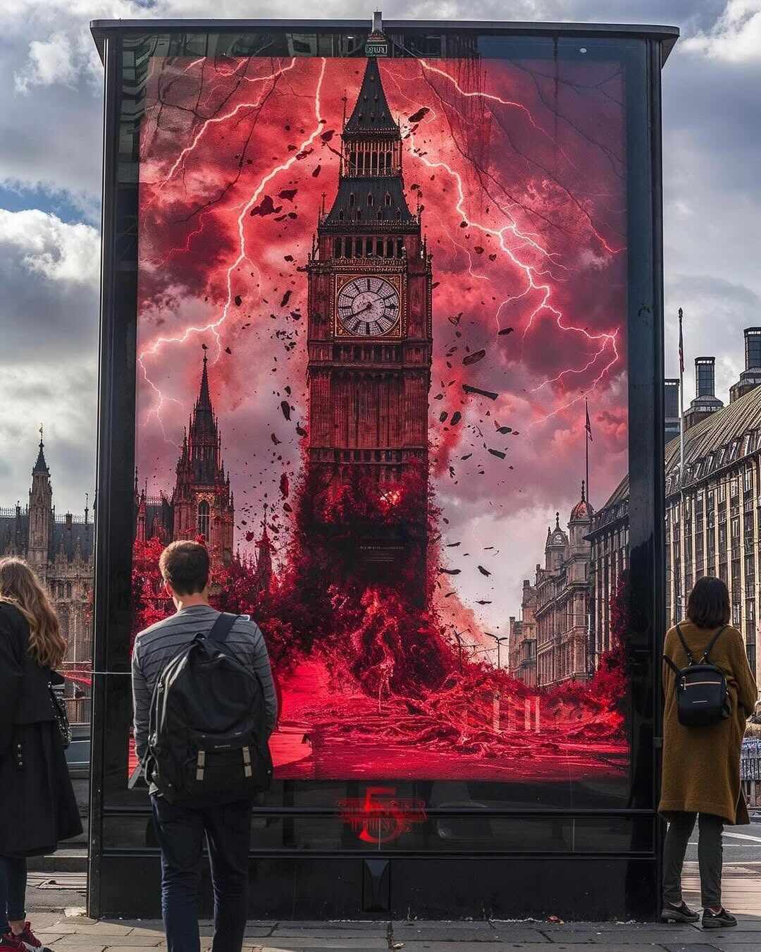 Stranger Things Upside Down Deneyimi Londra Sokaklarını Ele Geçirdi 2 Stranger Things Upside Down Dene