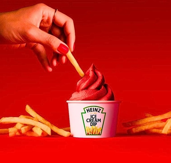 Heinz Şili'den Ketçap Aromalı Dondurma Hamlesi 2 Heinz