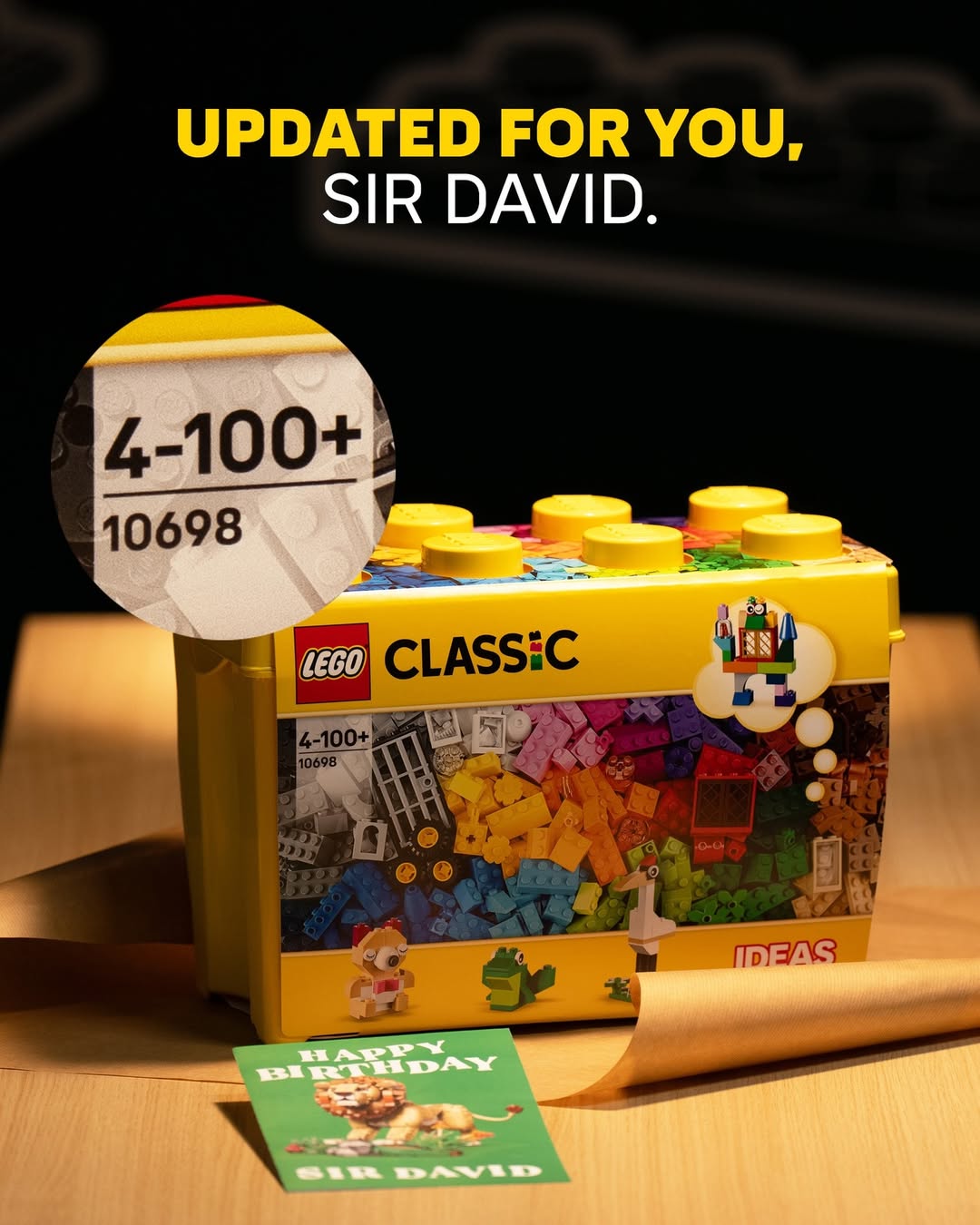 LEGO Sir David Attenborough'un 100. Yaşı İçin Yaş Sınırını Güncelledi 2 LEGO