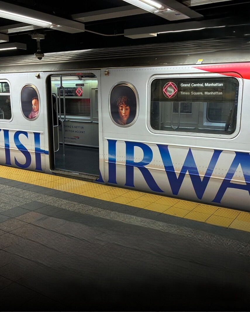 British Airways New York Metrosunu Uçak Kabinine Dönüştürdü 2 British Airways