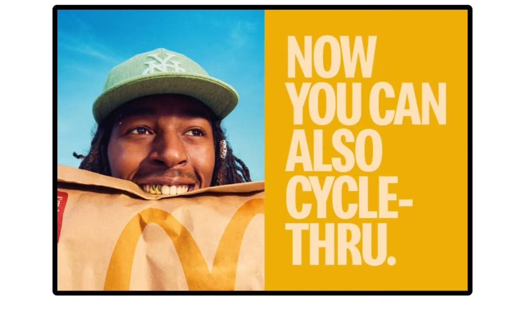 McDonald's'tan Bisiklet Sürücülerini Kapsayan "Cycle-Thru" Kampanyası 4 cycle thru1