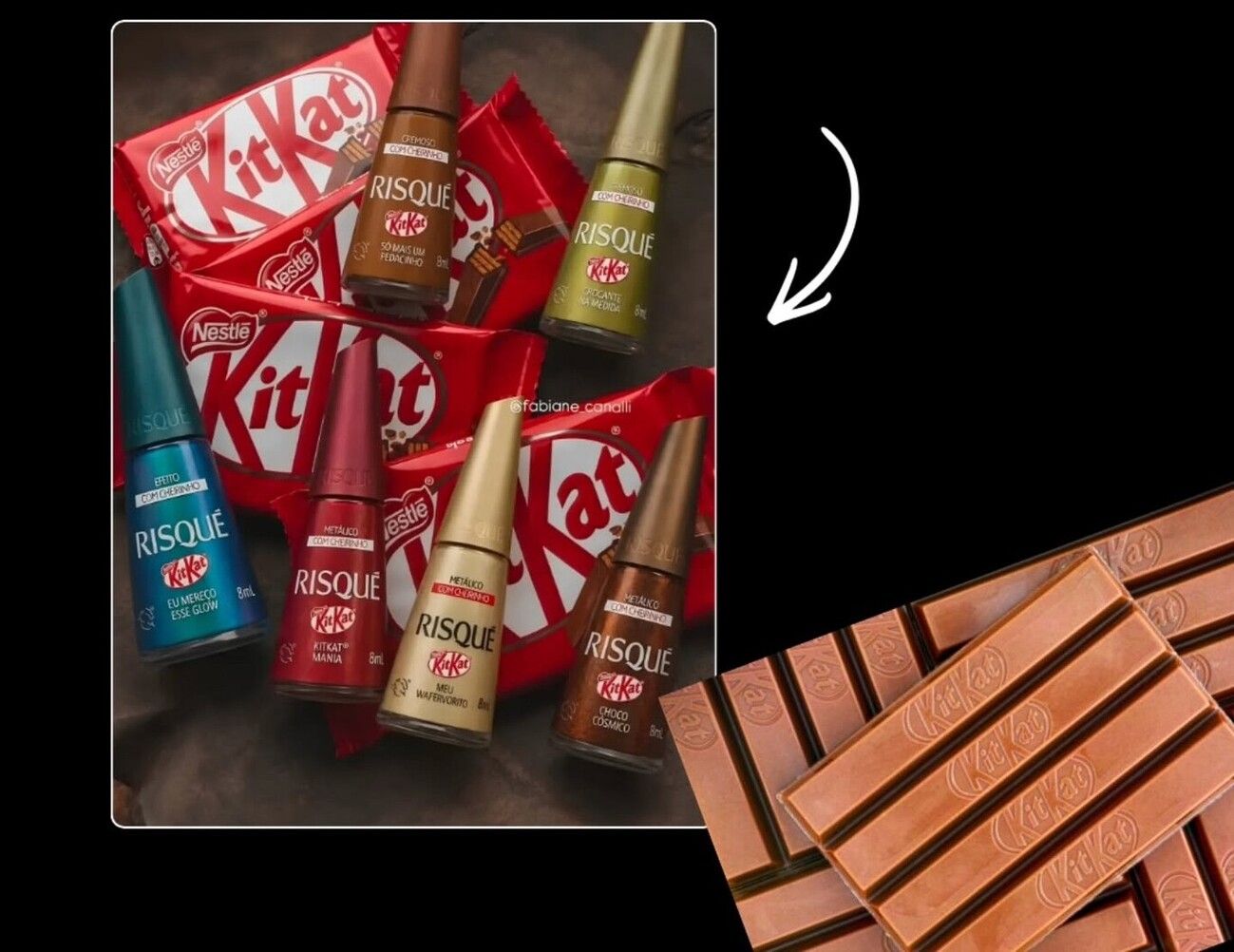KitKat ve Risqué İş Birliğiyle Çikolata Kokulu Oje Koleksiyonu Geliyor 4 kitkat oje3 1