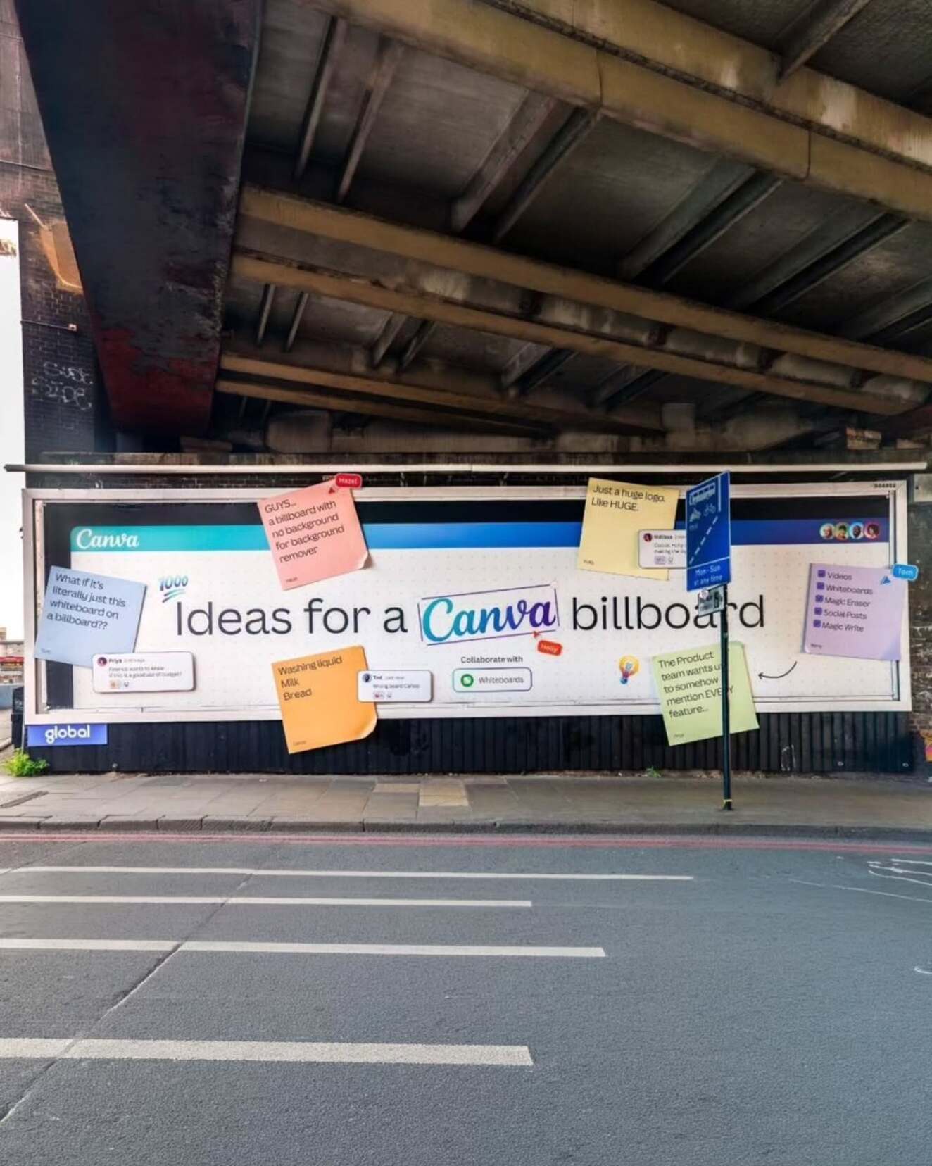 Canva, Ekiplerin Ortak Dertlerini Billboardlara Taşıdı 3 canva ooh1 1
