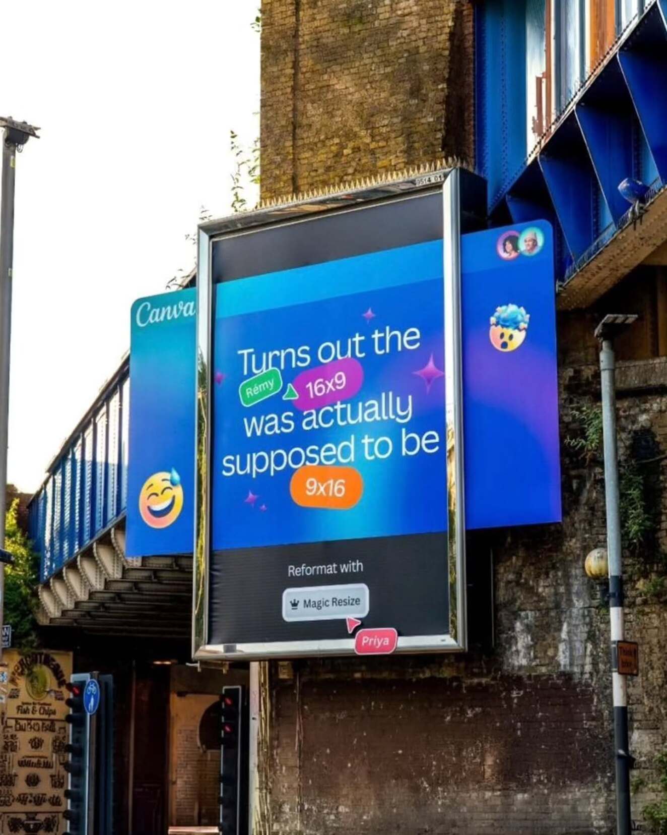 Canva, Ekiplerin Ortak Dertlerini Billboardlara Taşıdı 5 canva ooh3 1