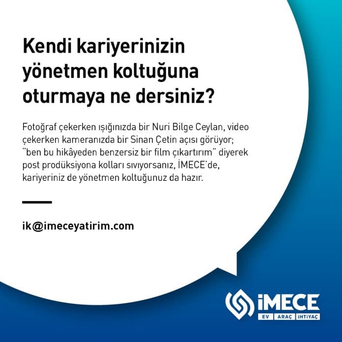 İmece Yatırım Görsel Yönetmen Arıyor Görsel Yönetmen Arayanlar